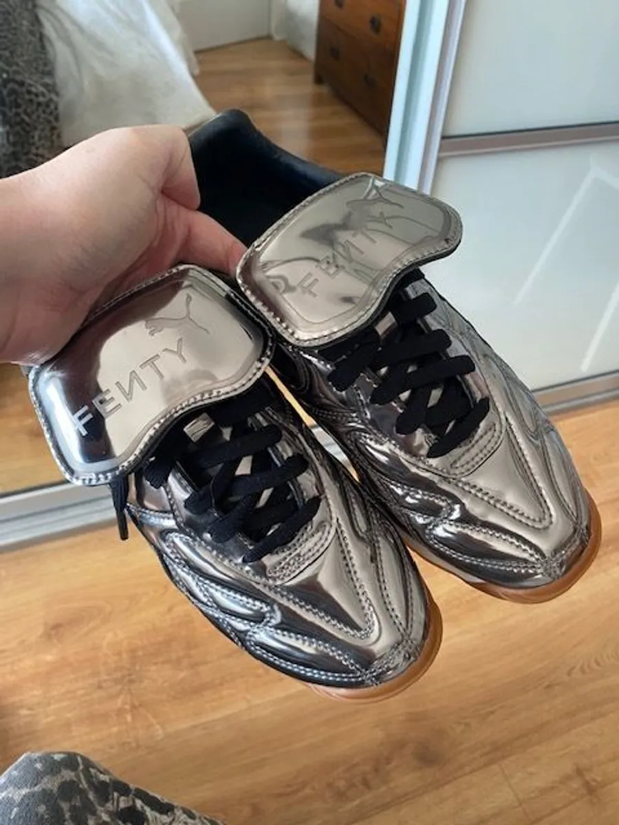 Fenty Puma Metallic Trainers - Image 1