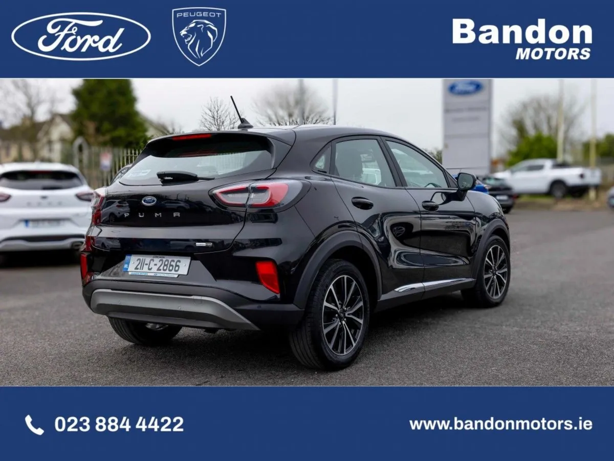 Ford Puma 2021 Ford Puma Black 1.0t Ecoboost Mhev - Image 3