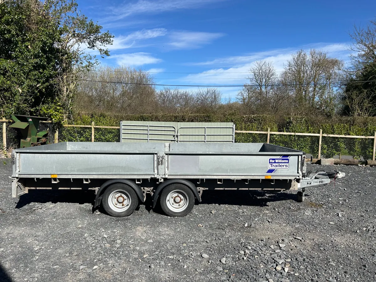 Ifor Williams 14x6.6 LM146 Dropside Trailer - Image 2