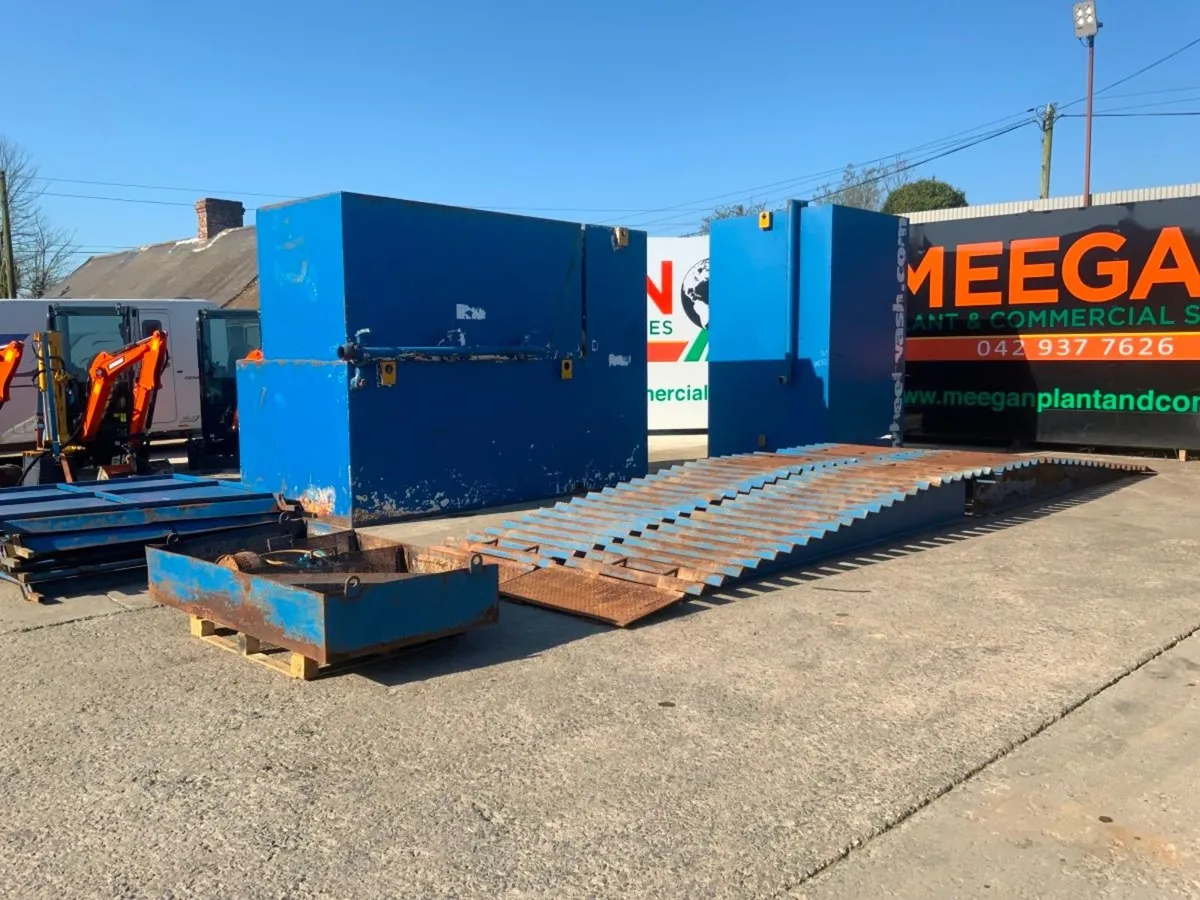6mts HIGH PRESSURE WHEEL WASH PLANT.....1141t. - Image 1
