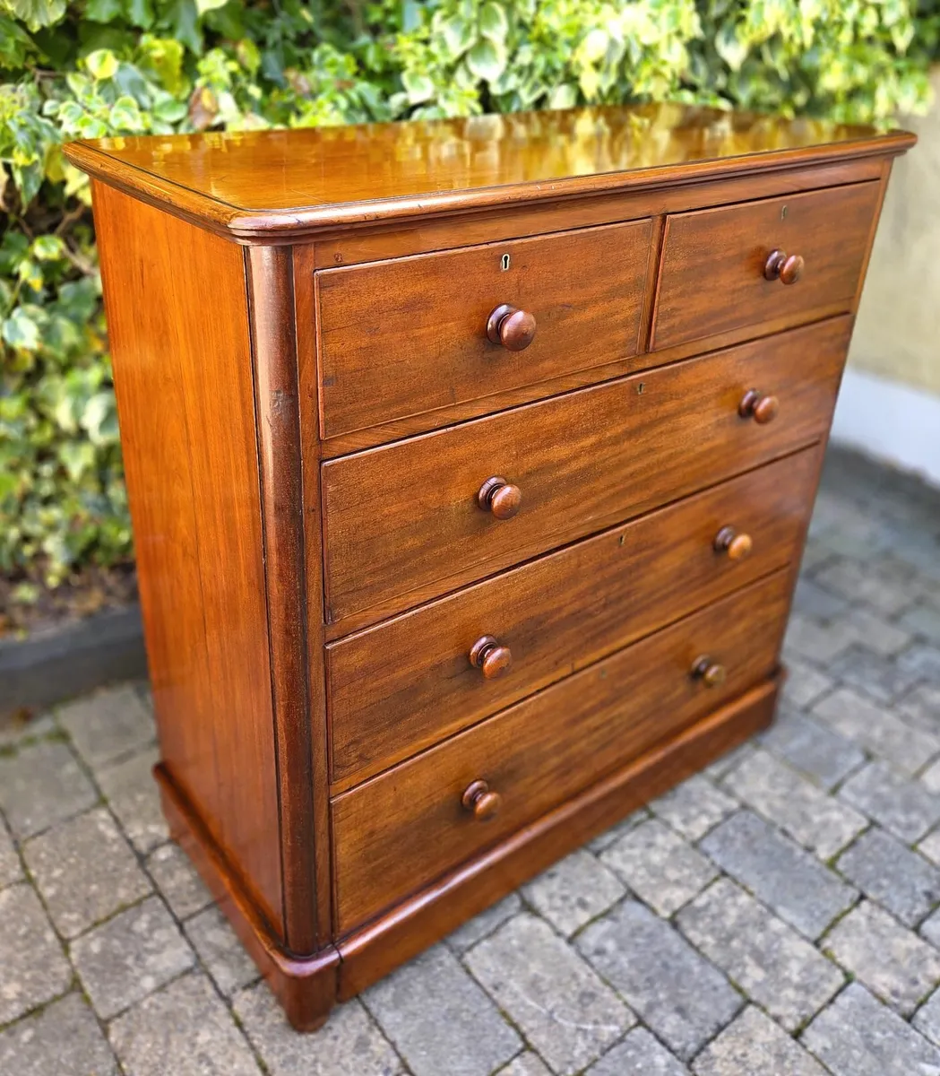 Large Victorian Chest- Circa 1870 - Image 1