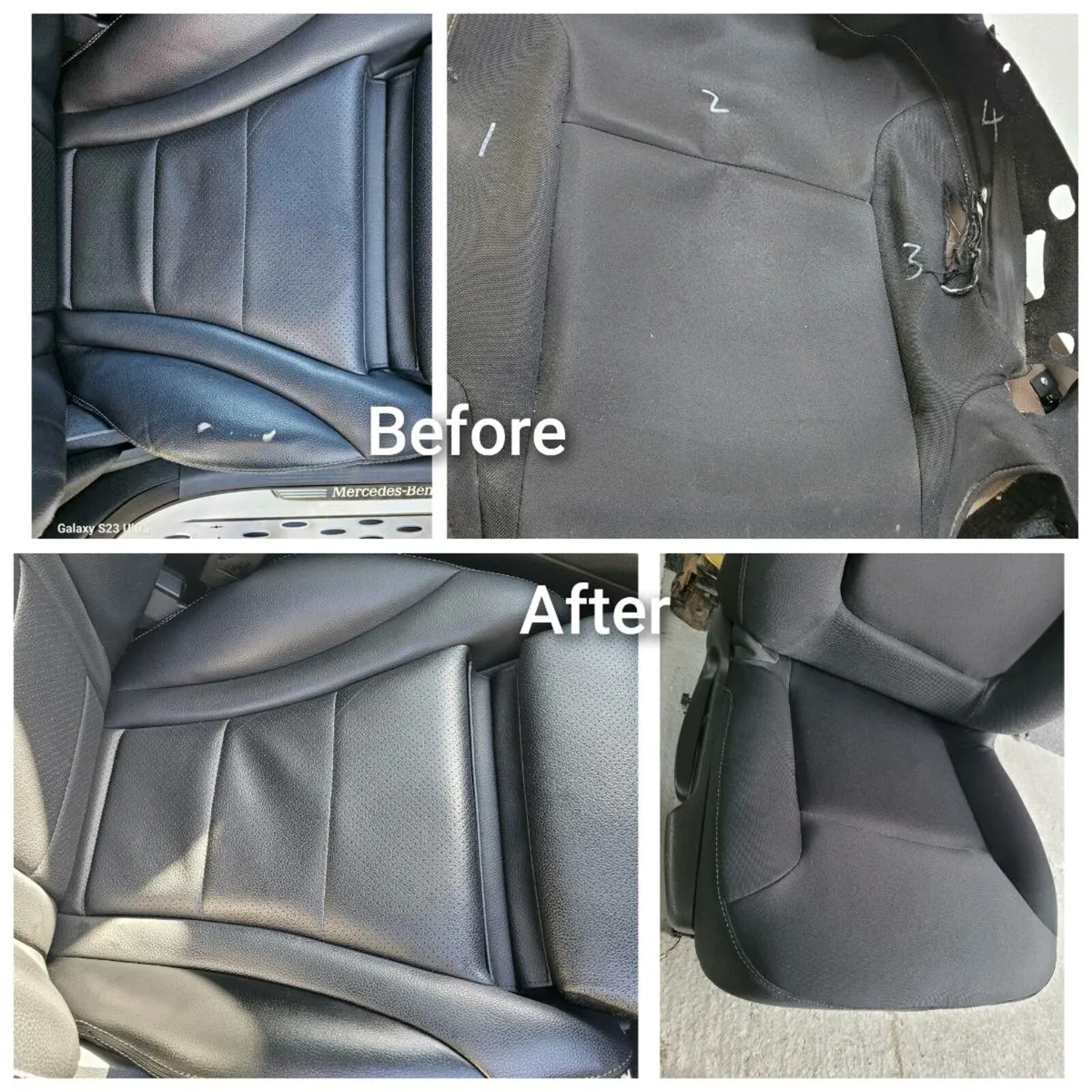 Seat repair & reupholstery & foam refoam - Image 2