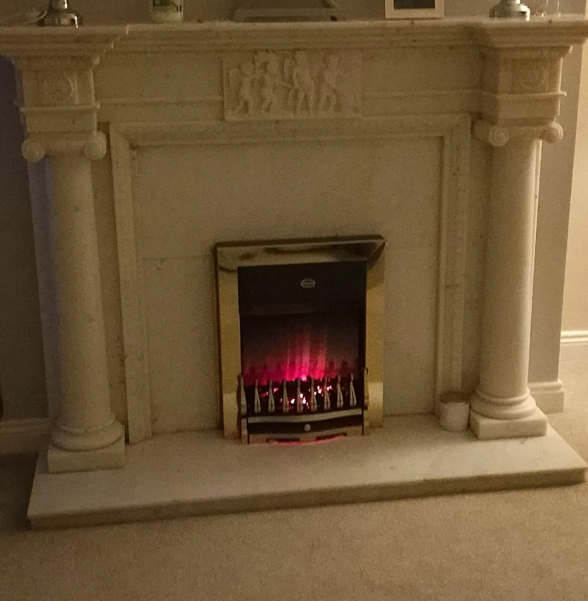 Marble Fireplace - Image 1