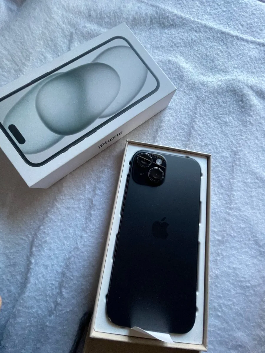 iPhone 15 128gb black - Image 1