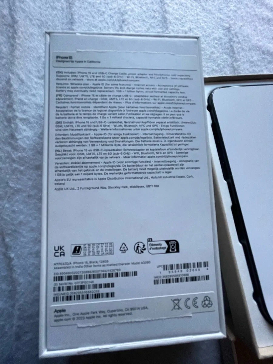iPhone 15 128gb black - Image 3