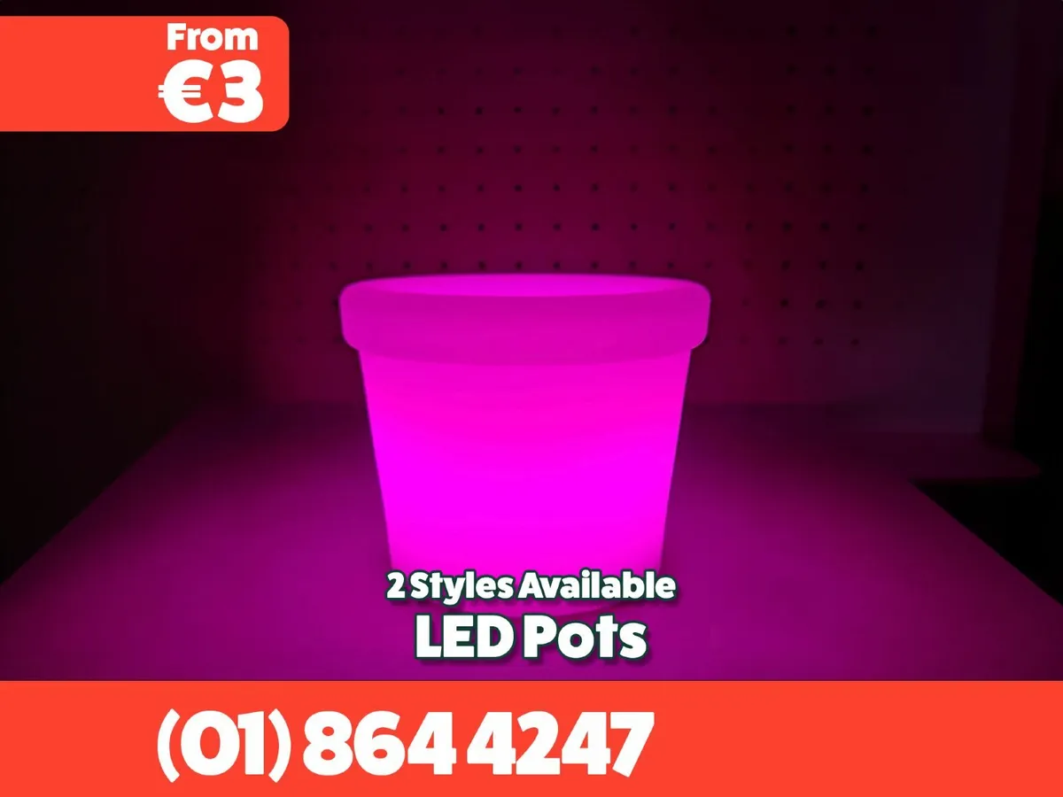 LED Flower Pot - Image 1