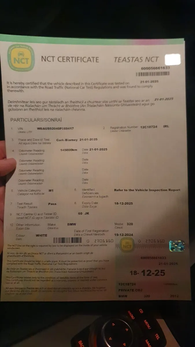 BMW 320i E91 - Orange engine light on - Image 2