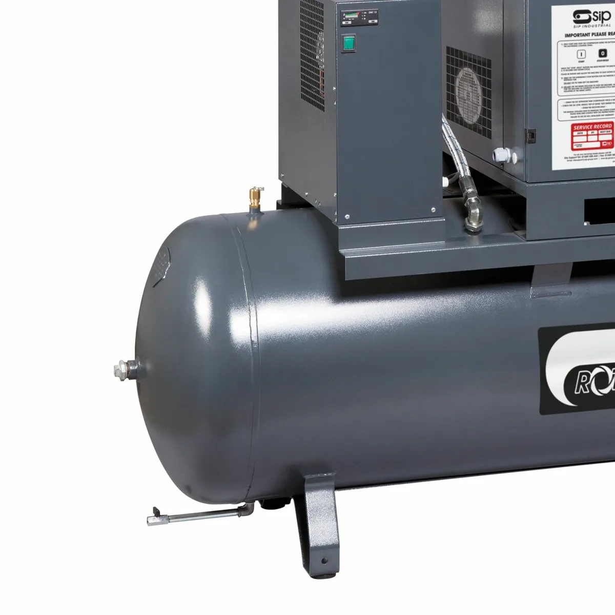 SIP 270 Ltr Sirio 8-10-270ES 10HP Screw Compressor - Image 3