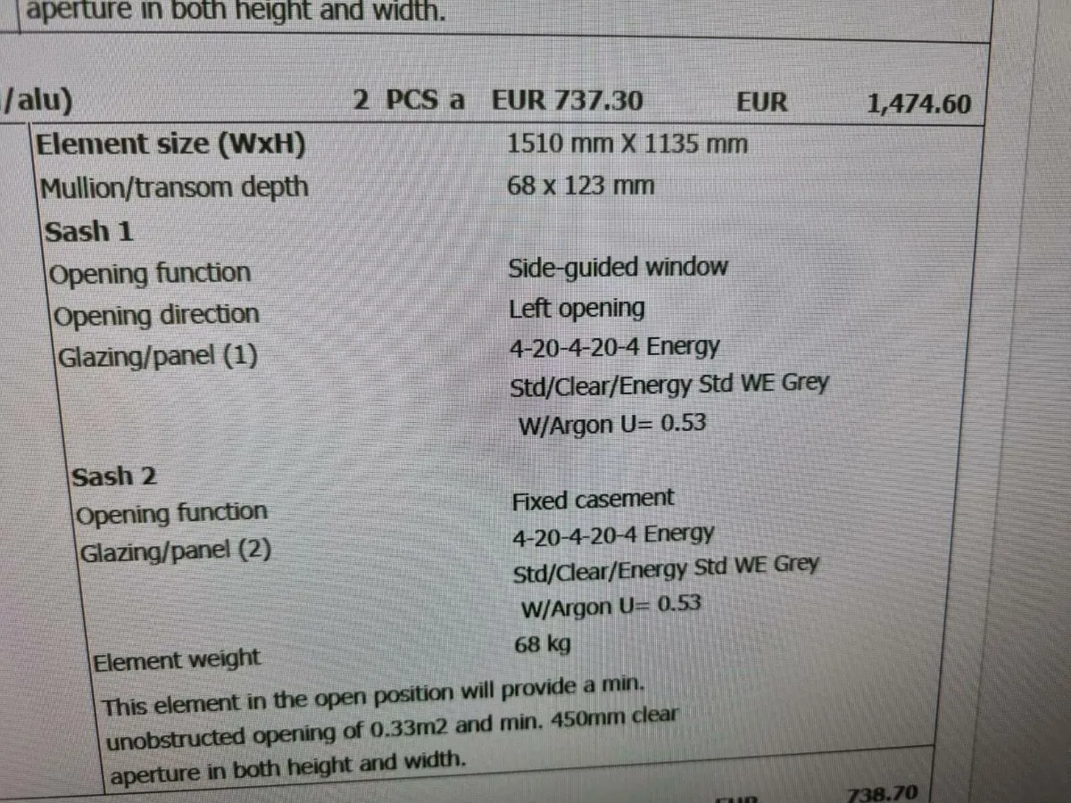 Rationel Window (Anthracite Grey) - Image 4