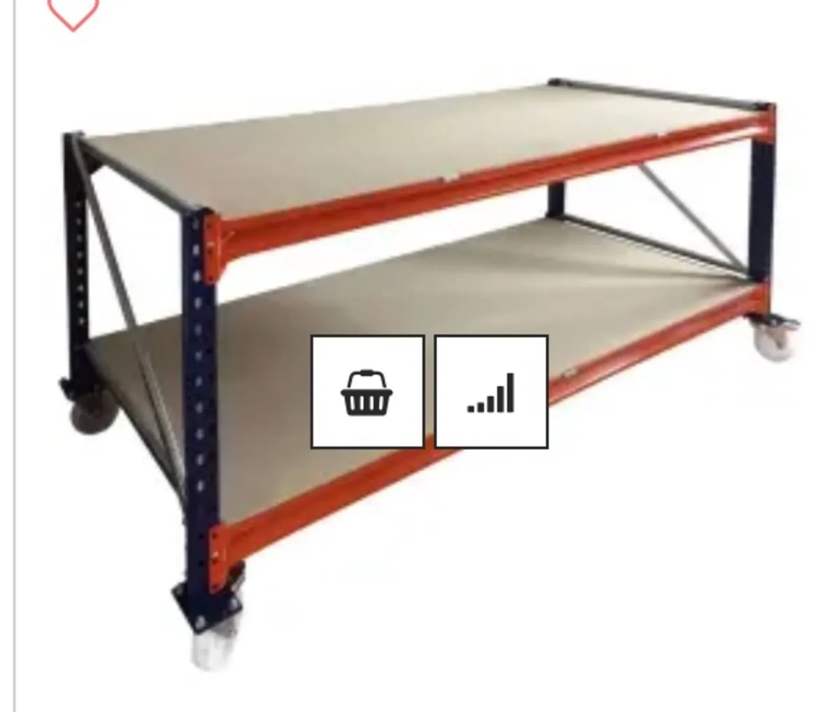 RackZone Work bench on wheels