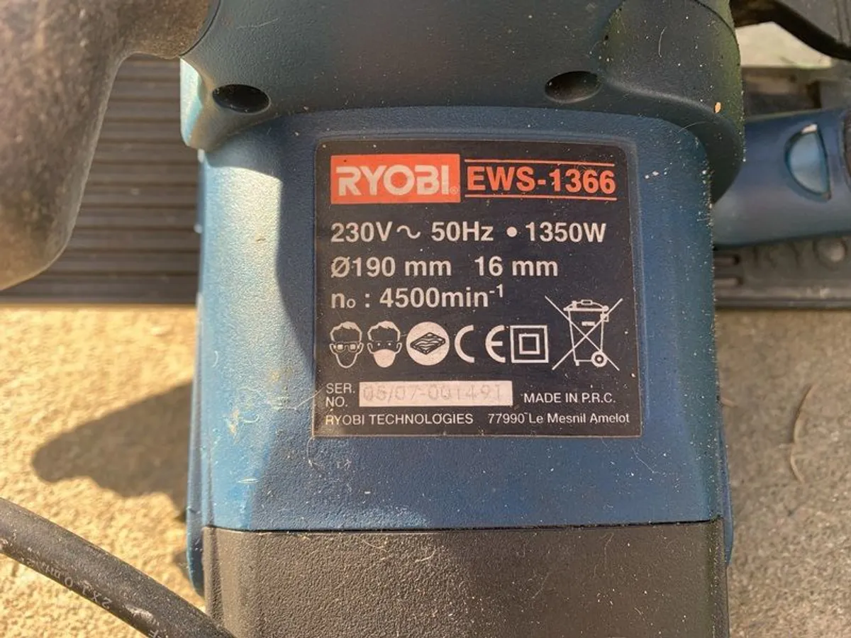 Circular saw Ryobi - Image 3