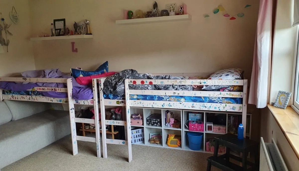 2 Mid Sleeper Loft Beds