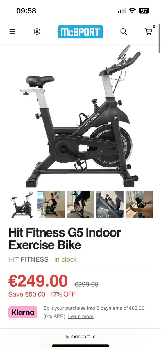 Exercise Bike - Image 1