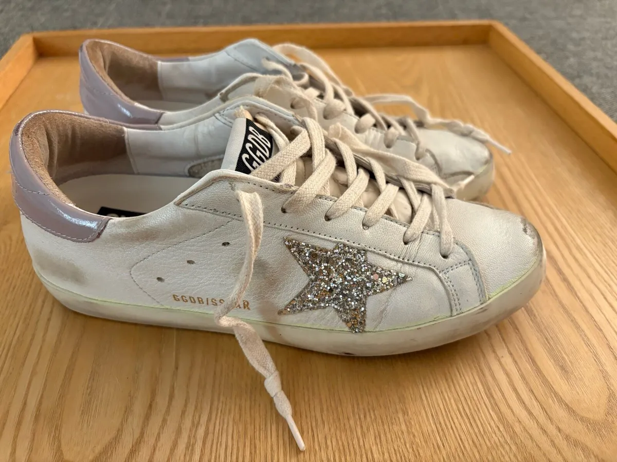 Golden goose superstar trainers - Image 1