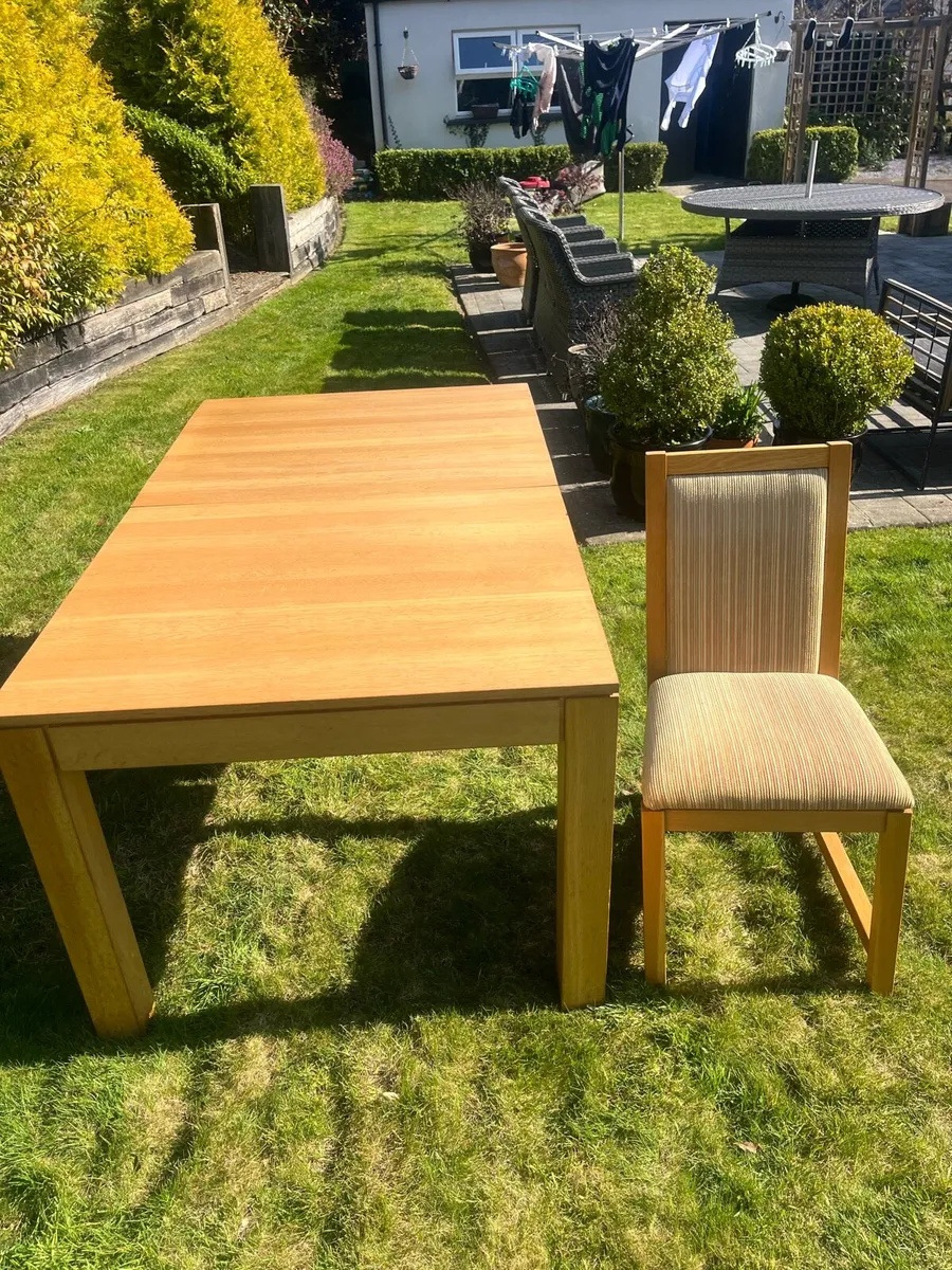 Dining Room Table and 6 Chairs - Image 3