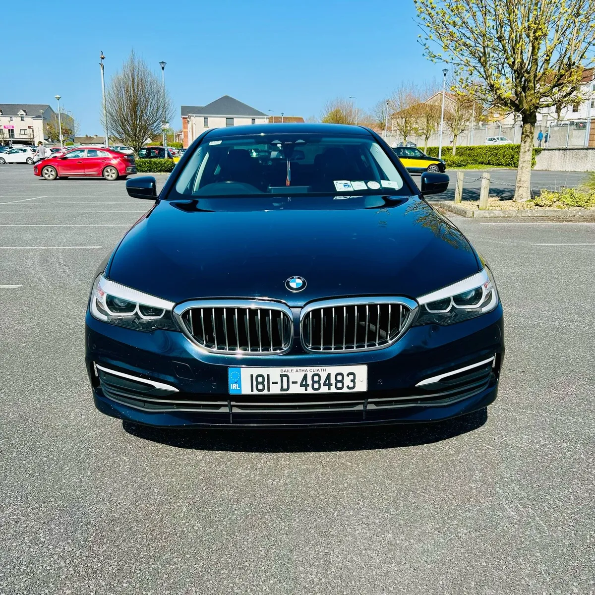 BMW 5 Series 520d Automatic Saloon Blue 2018 - Image 2