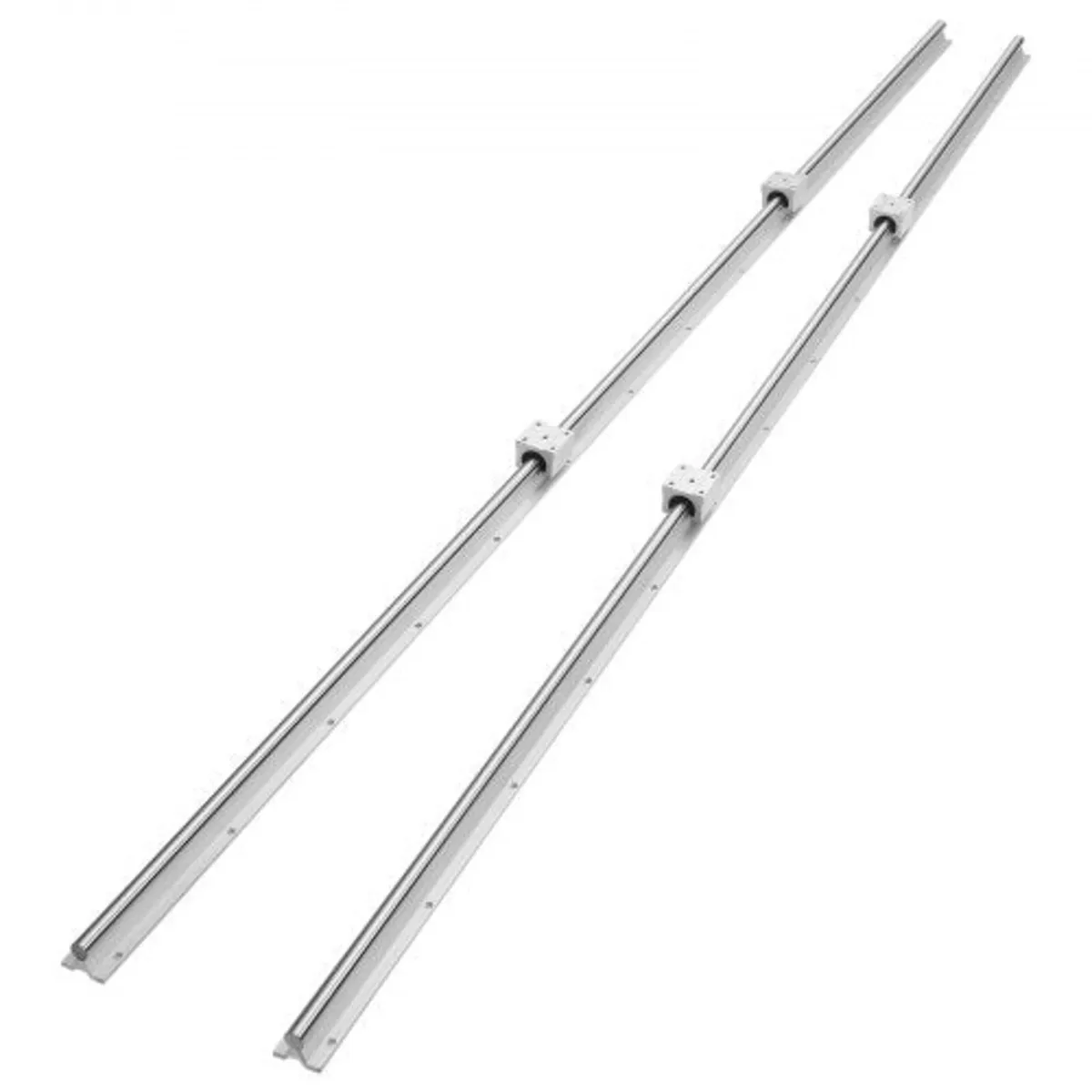 Linear Guide Rail Set, SBR20 1800mm, 2 PCS 70.9 in