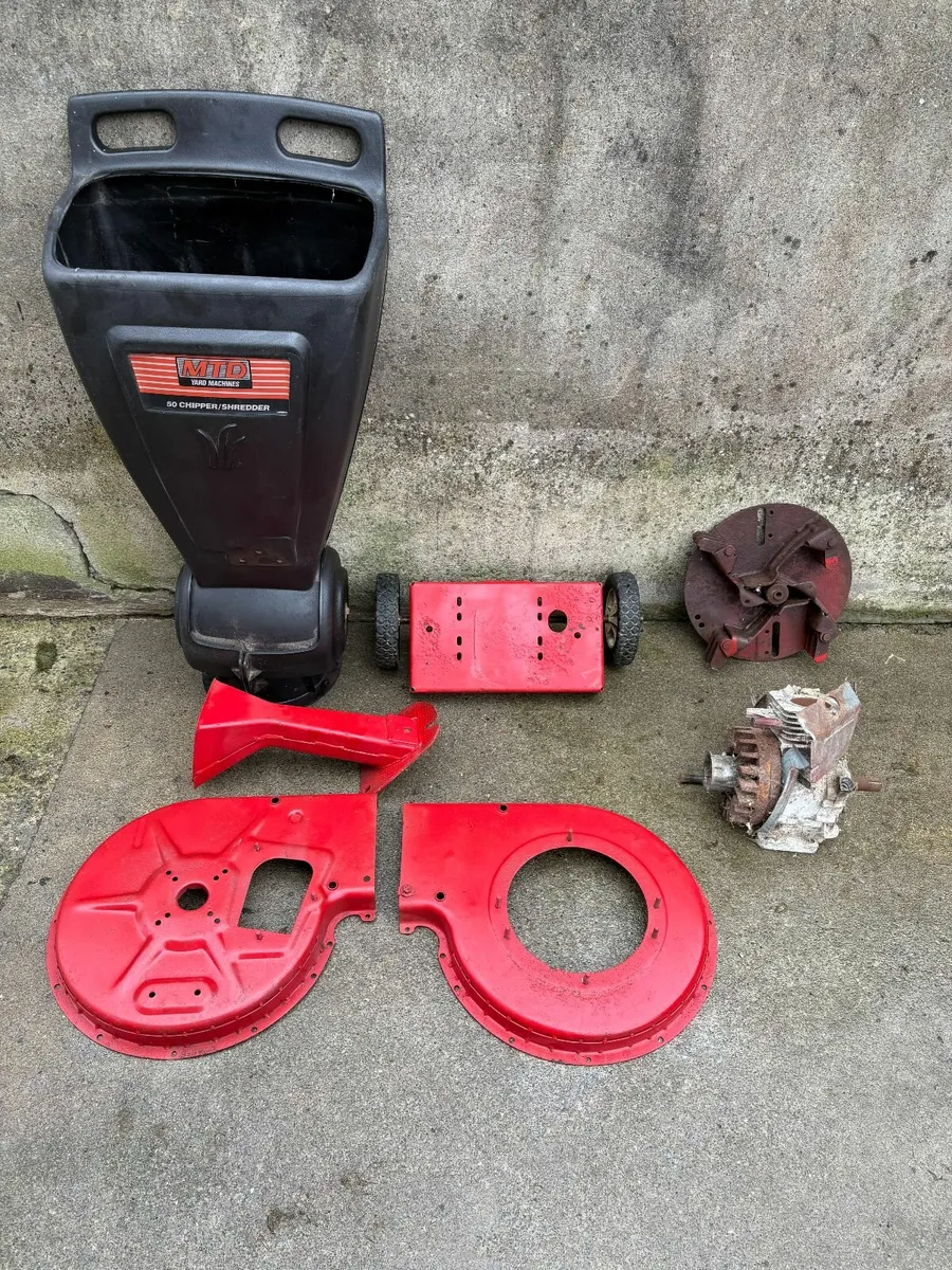 Chipper/Shredder parts  MTD  unfinished project - Image 2