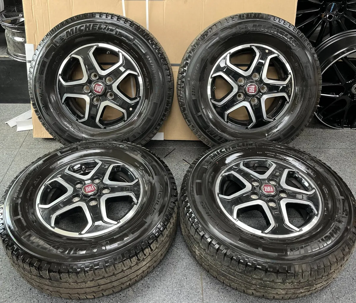 FIAT DUCATO 16 INCH ALLOY WHEELS  ( no tyres) - Image 1