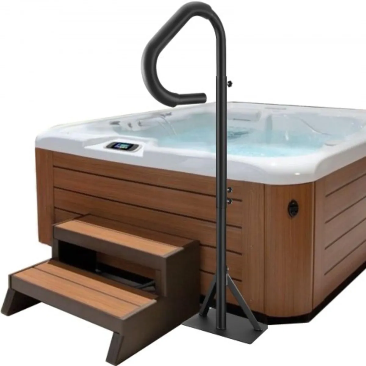 Hot Tub Handrail, 360 Rotatable Spa Side Handrail