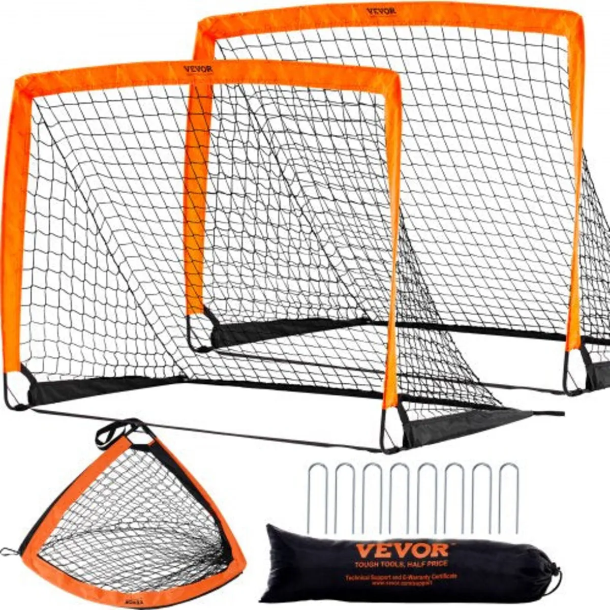 Portable Soccer Goal, 4x3 ft Kids Backyard Soccer