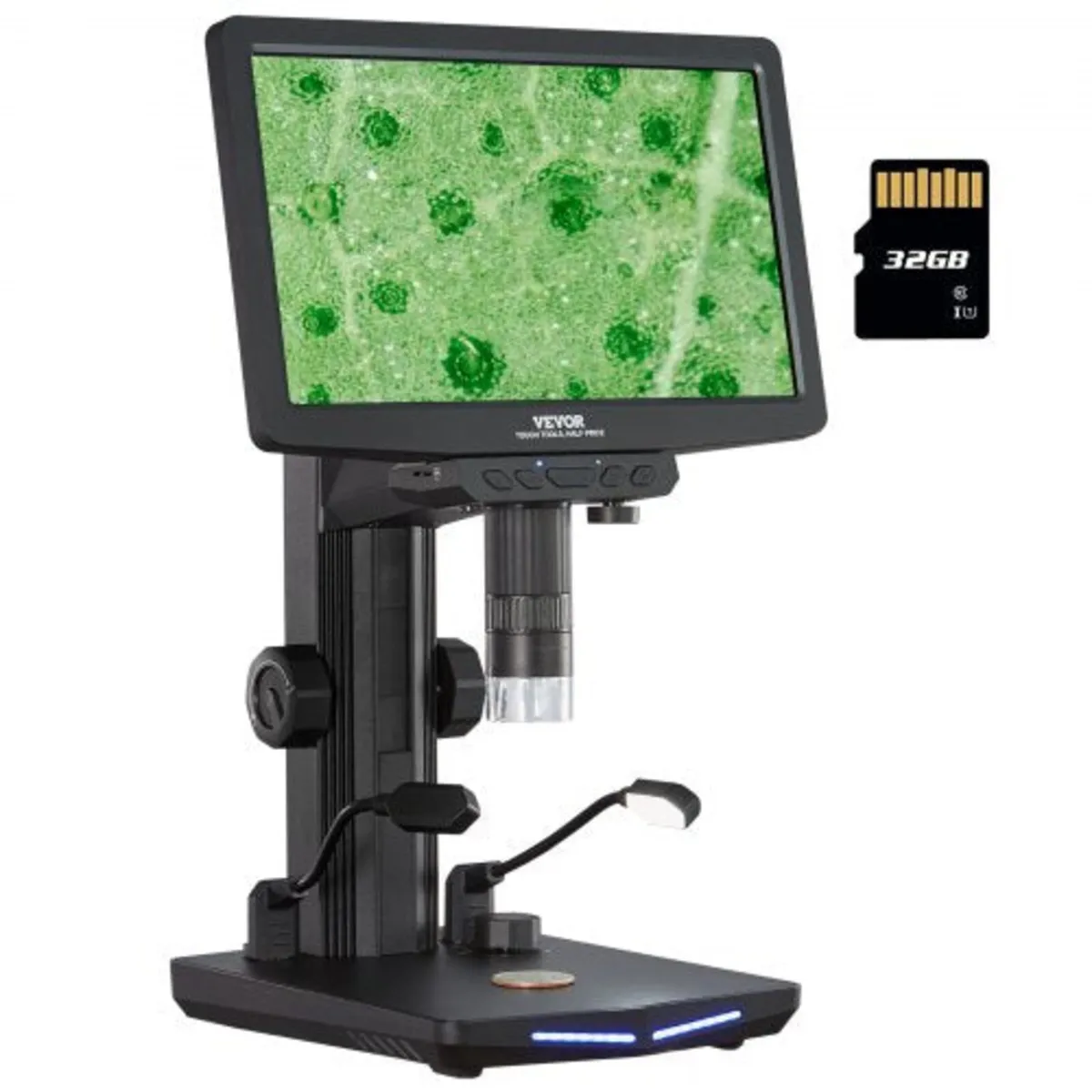 Digital Microscope Coin Microscope 10.1in IPS Scre