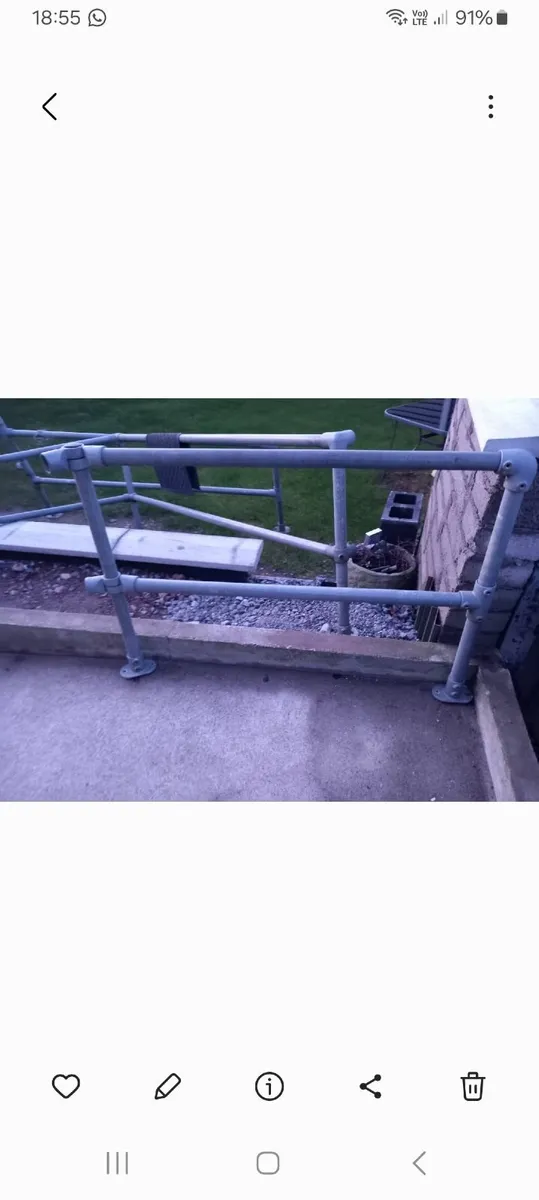 Railings ( steel tubing and fittings. ) - Image 1