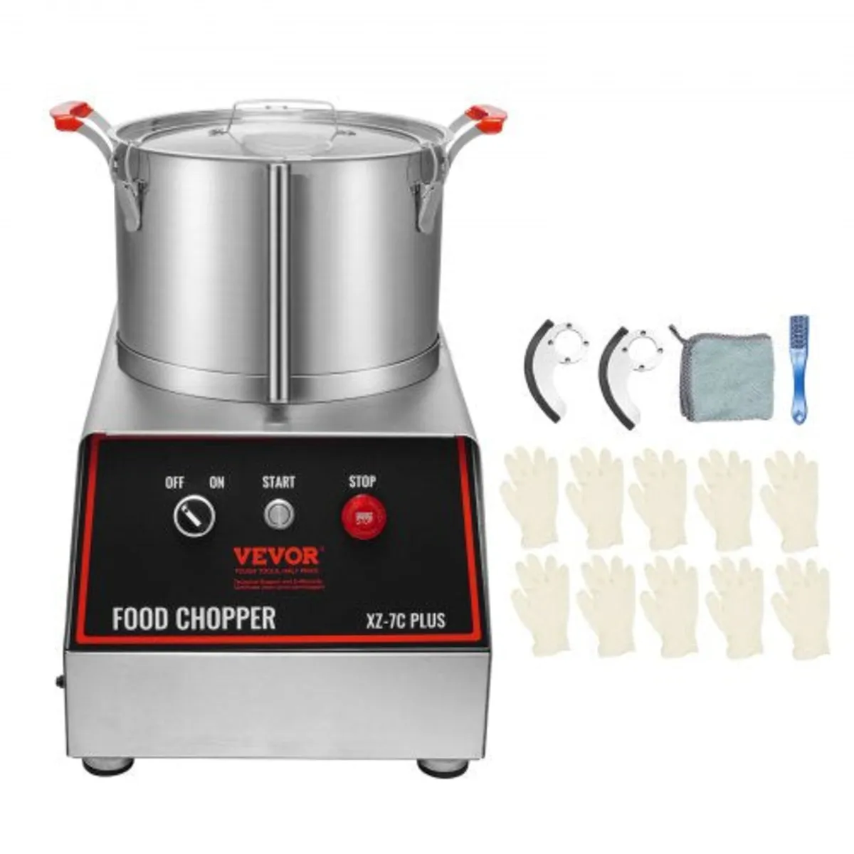 Food Processor and Vegetable Chopper 750W 7 Quart