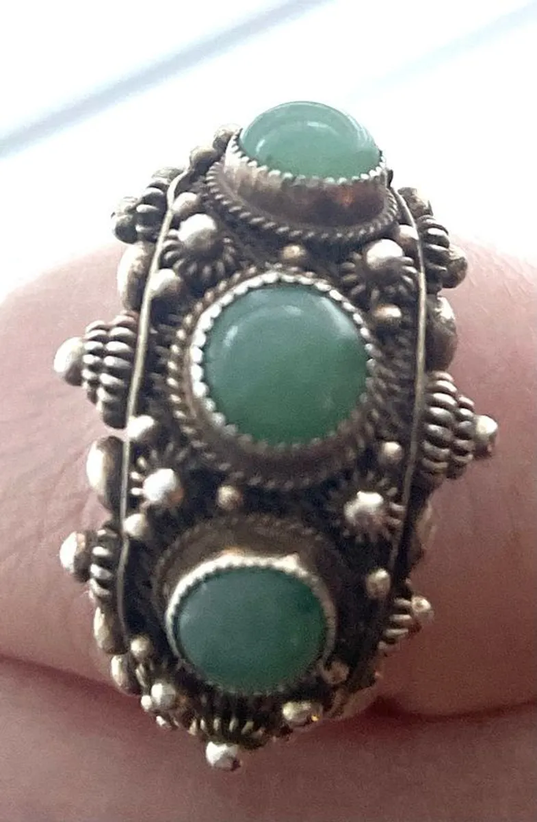 Early 1900's Chinese Jade Ring - Image 3
