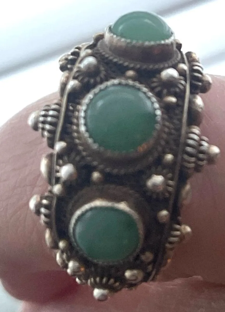 Early 1900's Chinese Jade Ring - Image 4