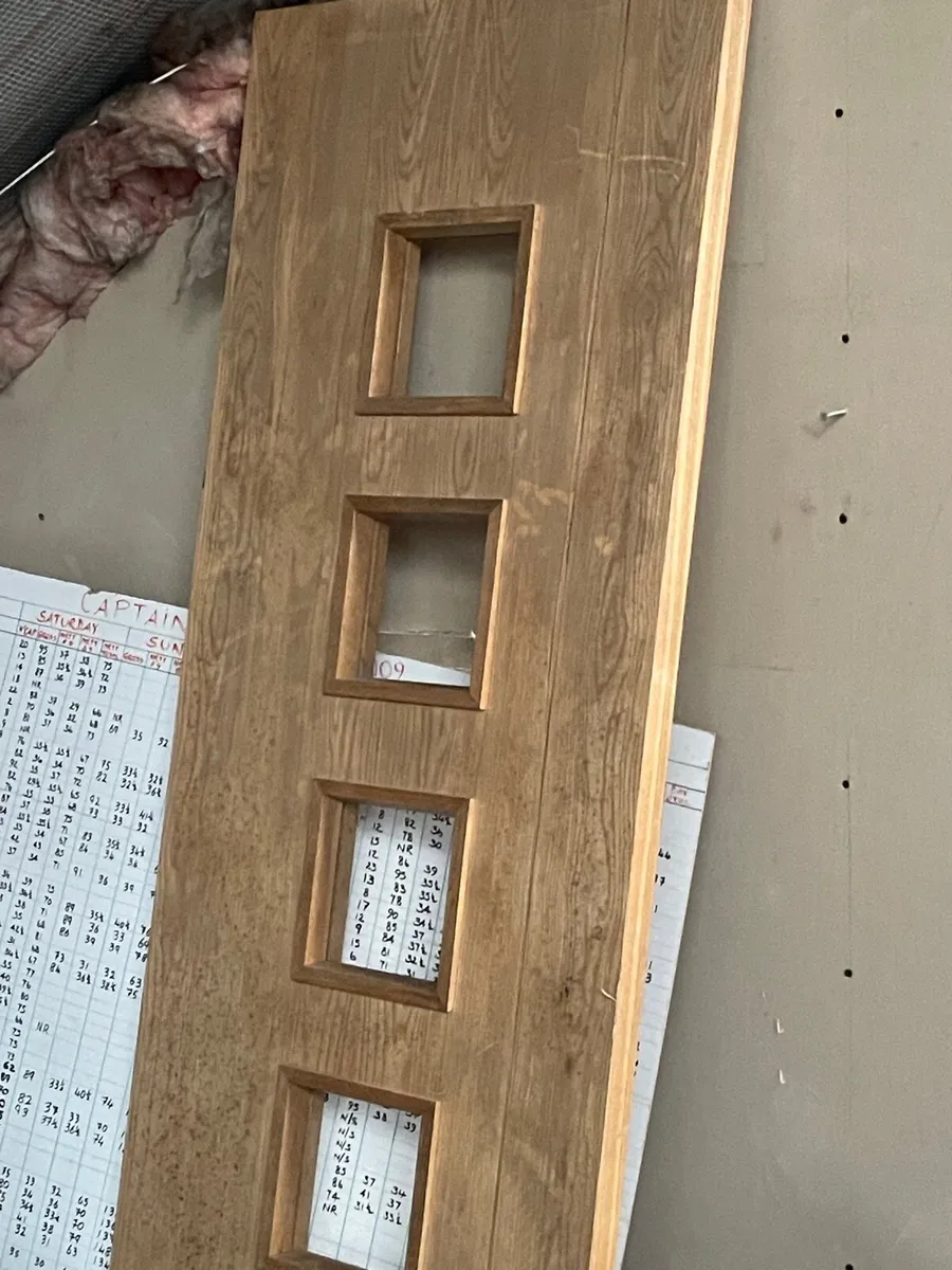 Damaged Interior Wooden Doors - Image 1
