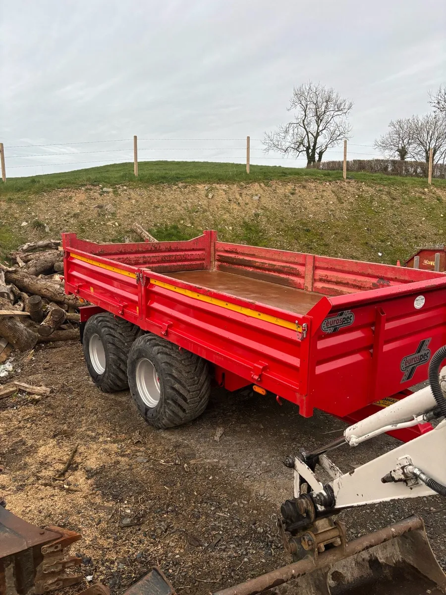 10 ton Eurospec multipurpose tipping trailer - Image 2