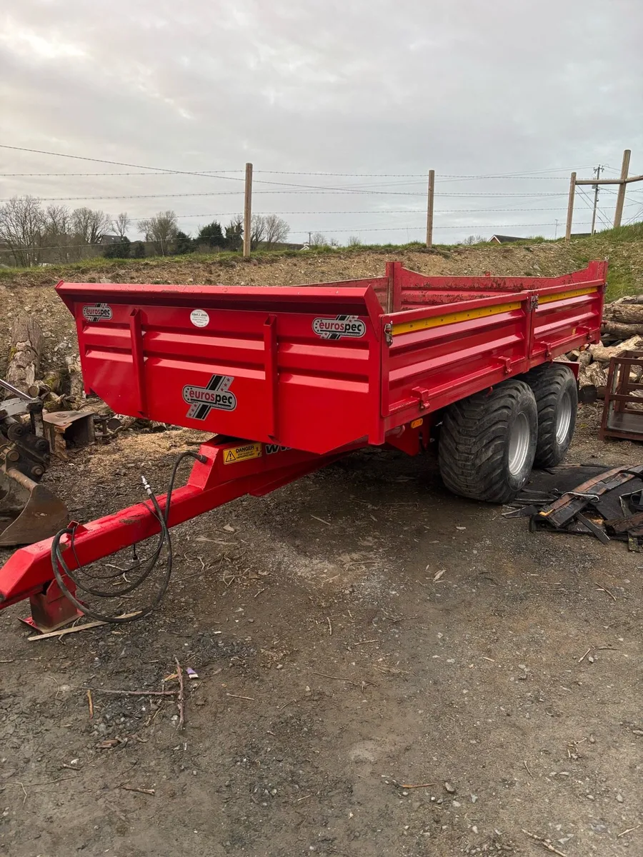 10 ton Eurospec multipurpose tipping trailer - Image 3