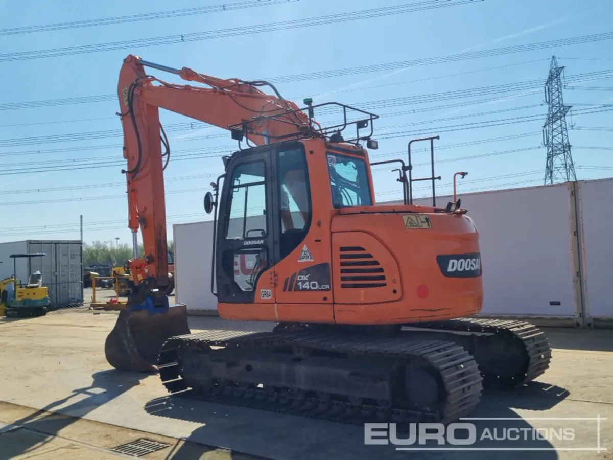 2016 Doosan DX140LCR - Image 4
