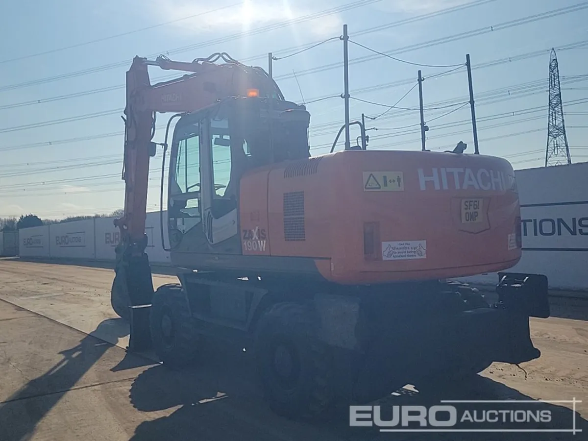 2012 Hitachi ZX190W-3 - Image 3