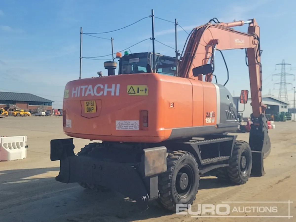 2012 Hitachi ZX190W-3 - Image 4