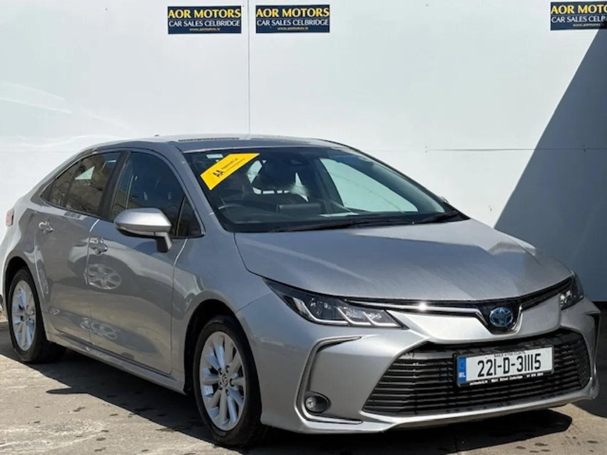 Toyota Corolla 2022 Saloon Hybrid Auto Irish Car - Image 2