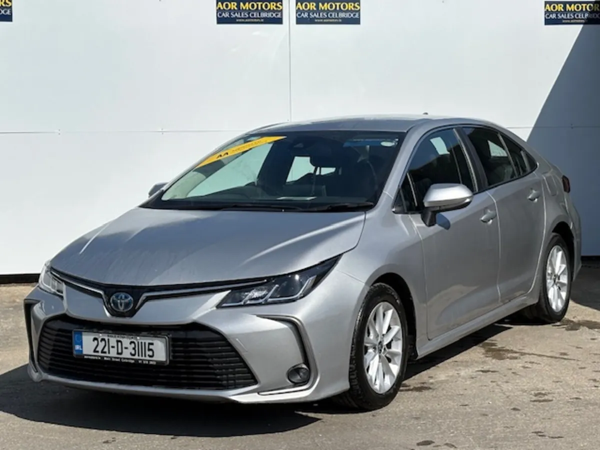 Toyota Corolla 2022 Saloon Hybrid Auto Irish Car - Image 1