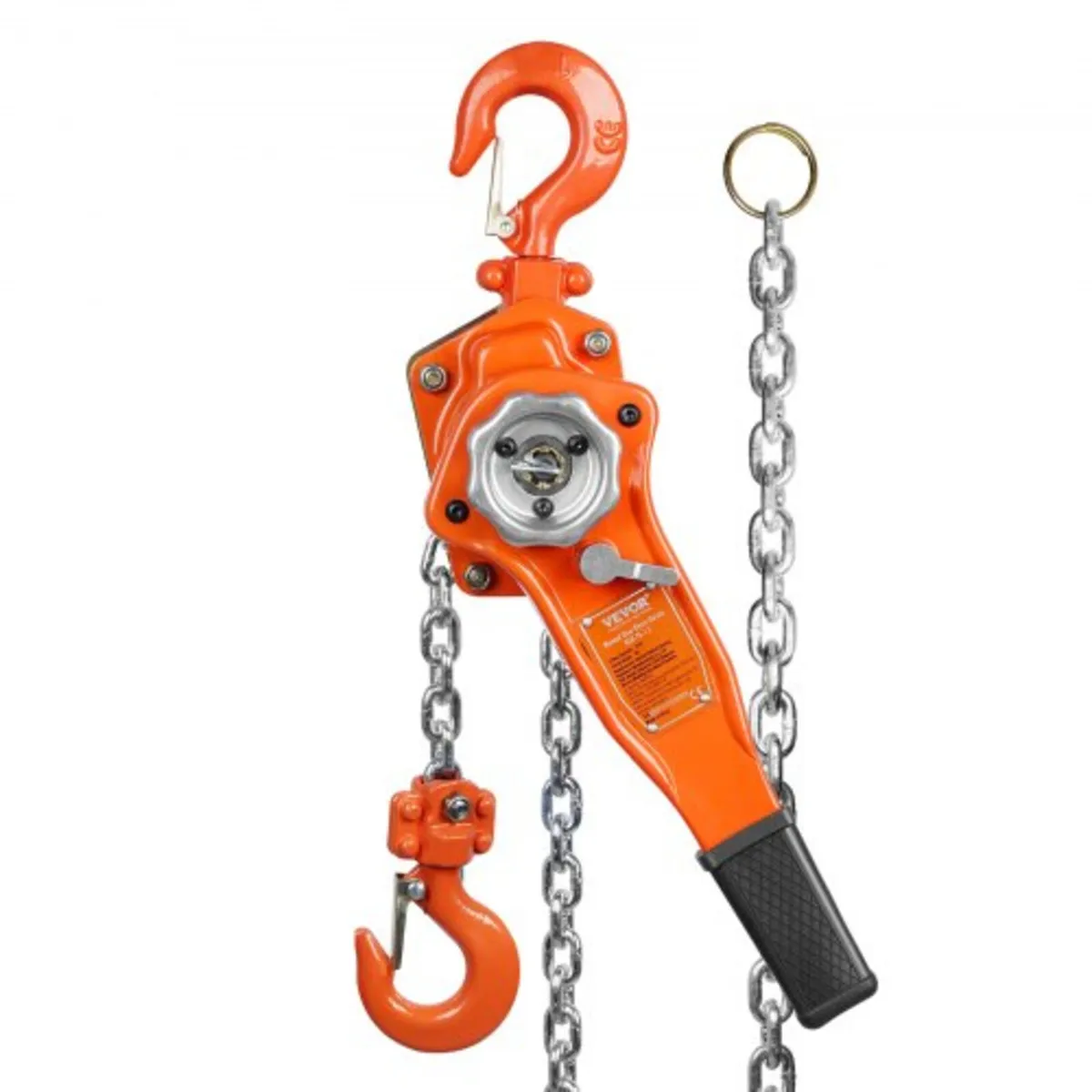 Manual Lever Chain Hoist, 3/4 Ton 1650 lbs Capacit