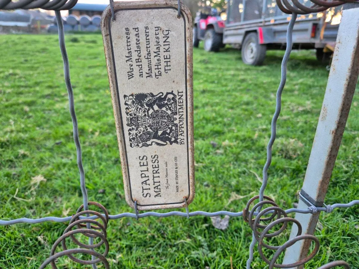 Vintage mattress frames (Staples) - Image 4