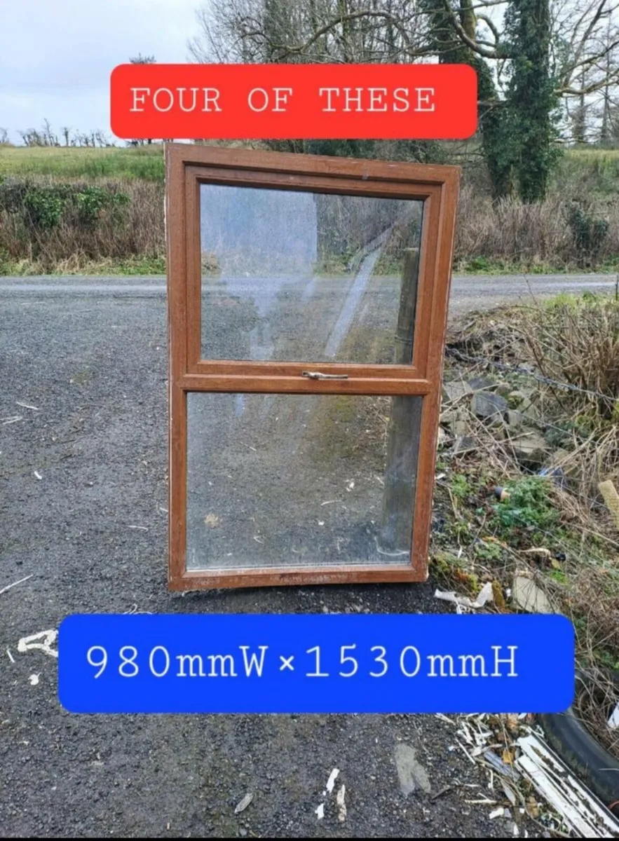 4 PVC WINDOWS