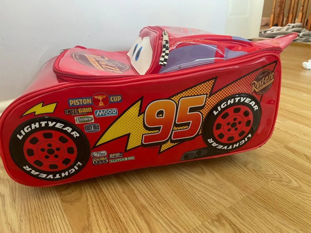 Lightning McQueen luggage - Image 3