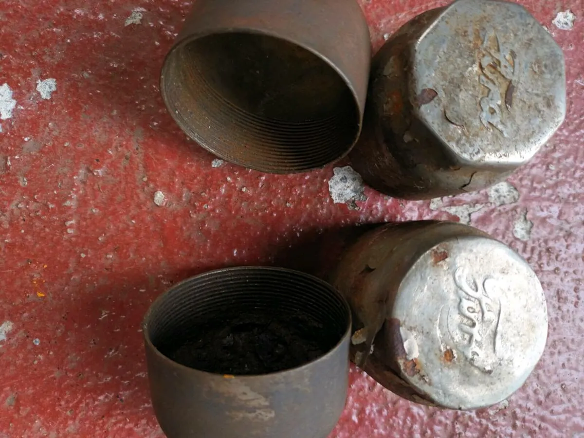 Vintage Truck Hubcaps - Image 4