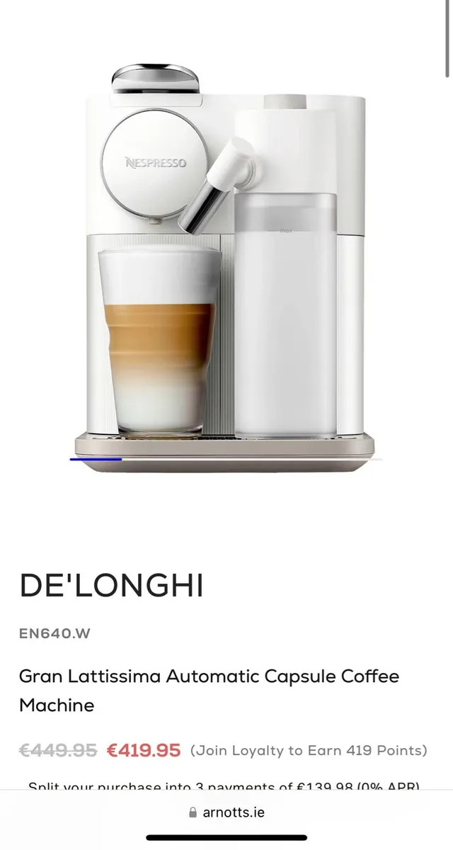 Delonghi Coffee Machine - Image 3