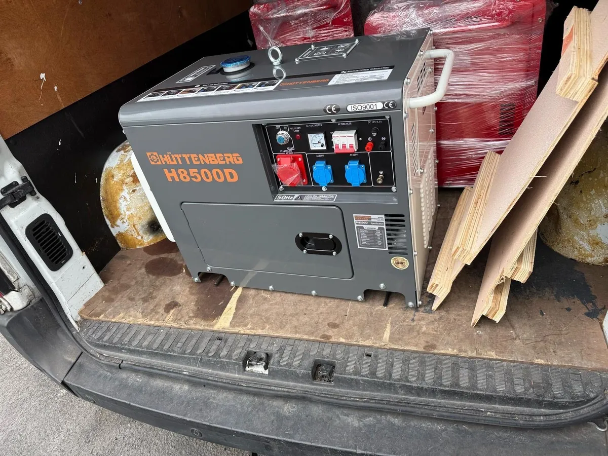 2025 SUPER SILENT DIESEL GENERATOR 13kva KEY START - Image 2