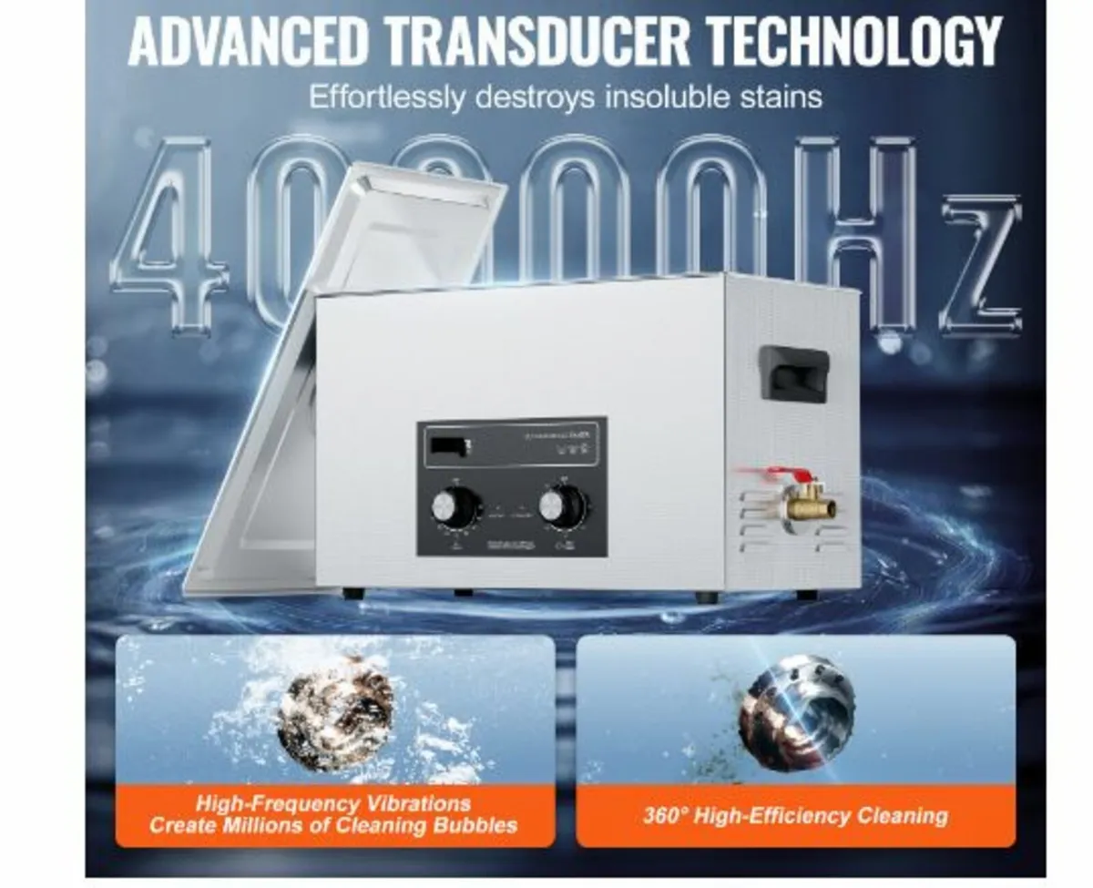 30L Ultrasonic Cleaner with Heater - Image 2