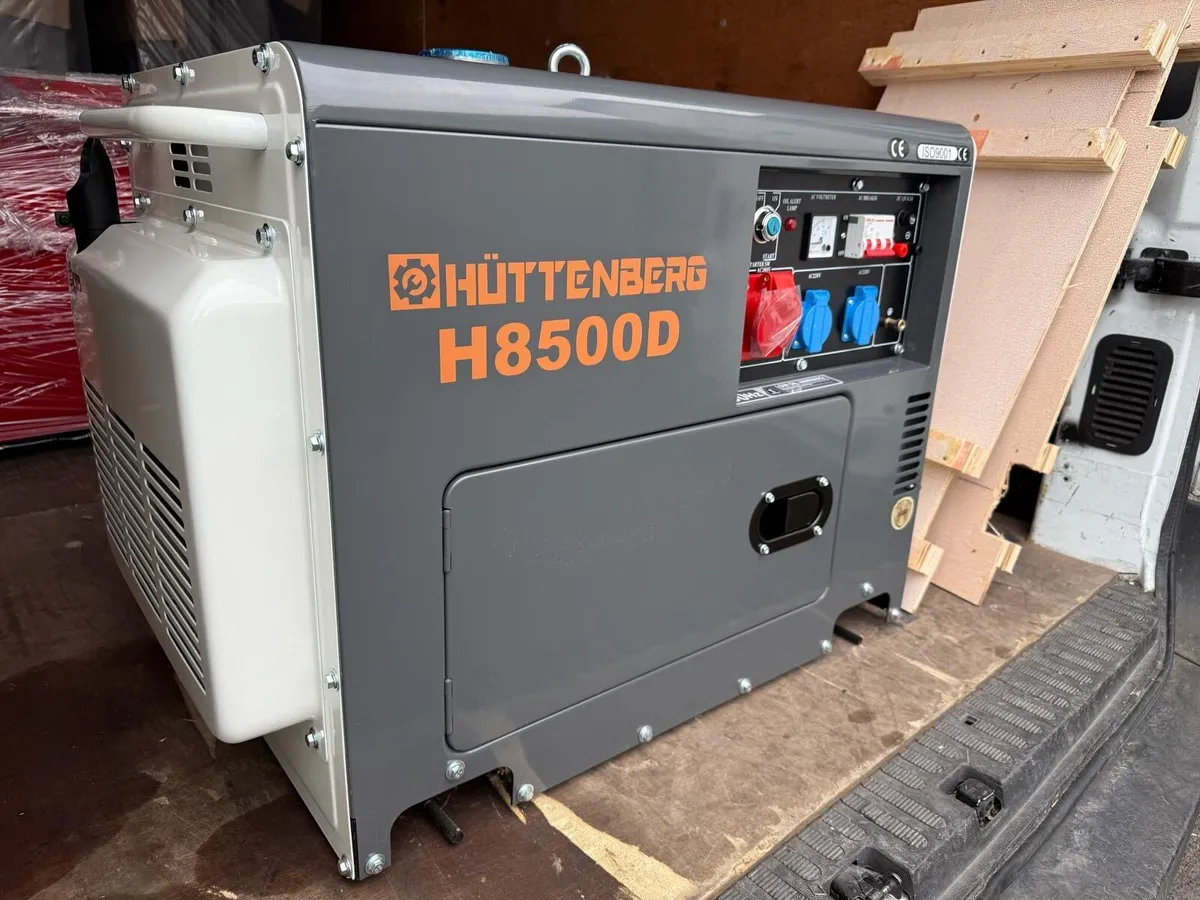 SUPER SILENT DIESEL GENERATOR 13kva KEY START - Image 1