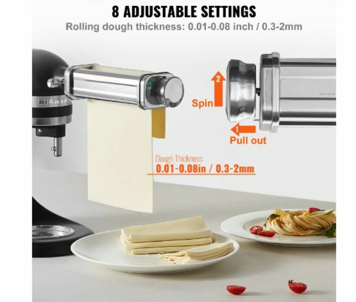 Pasta Attachment for KitchenAid Stand - Image 4
