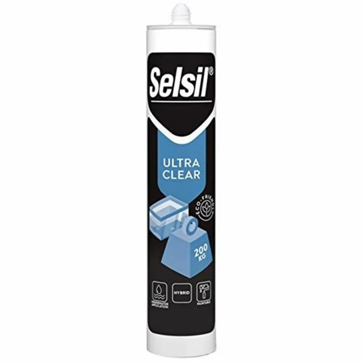 ULTRA CLEAR - CLEAR ADHESIVE & SEALANT - SELSIL(r) - Image 1