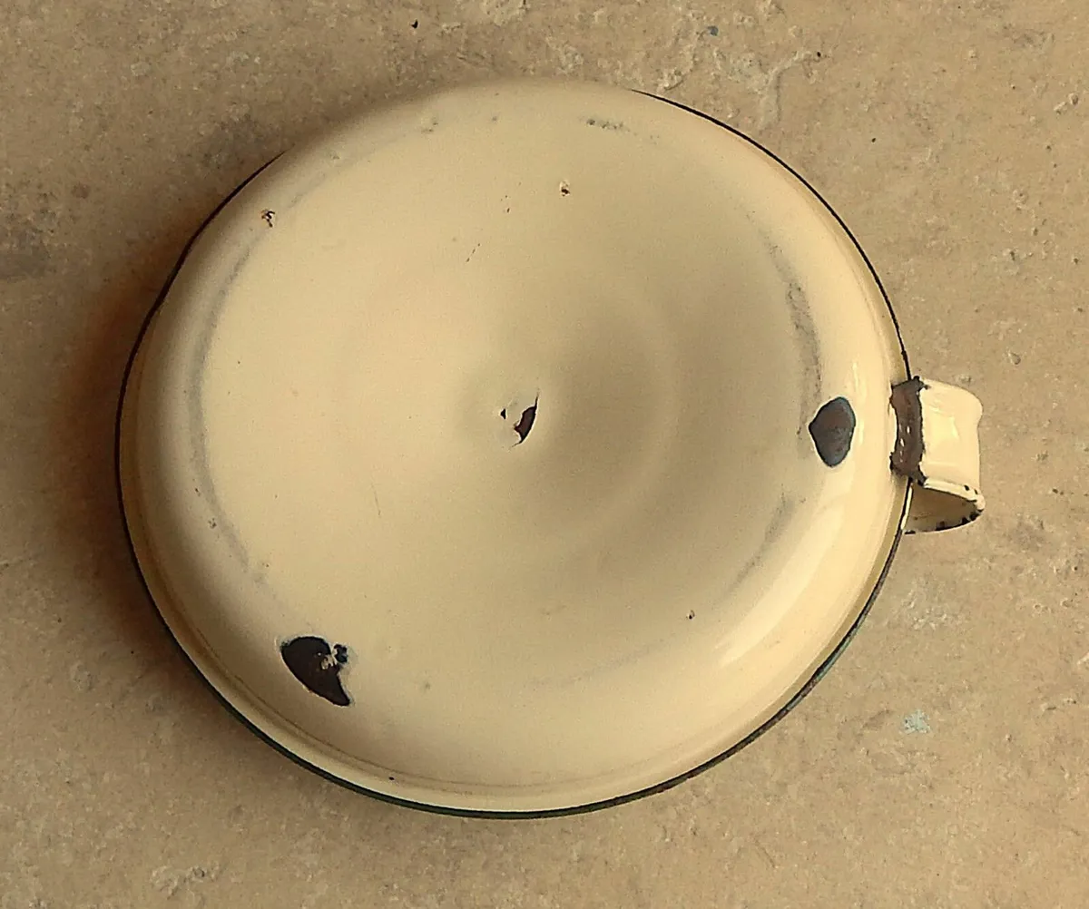 Vintage Tin and Rossmore Pottery Candle Holders - Image 4